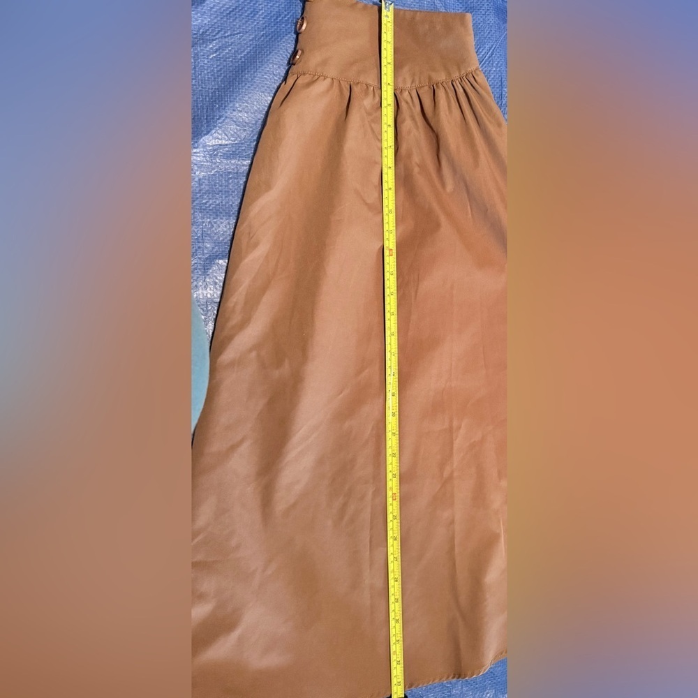 Shein Curve Size 1xl Casual Brown Women's Skirt - Picture 9 of 12